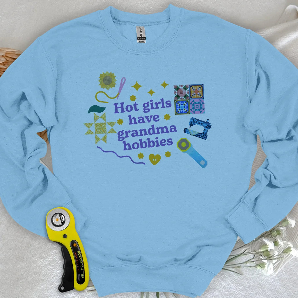 Sweat-shirt Loisirs de Mamie