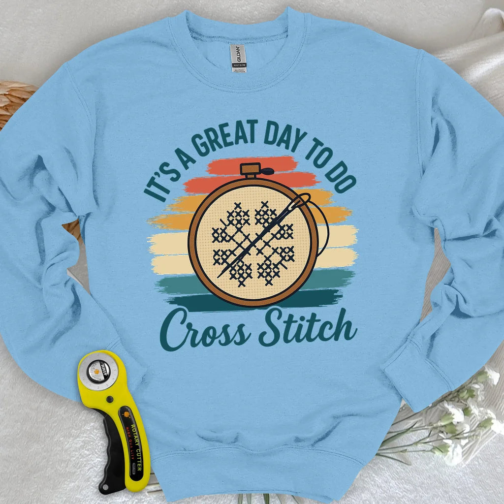 Super journée pour coudre un sweat-shirt