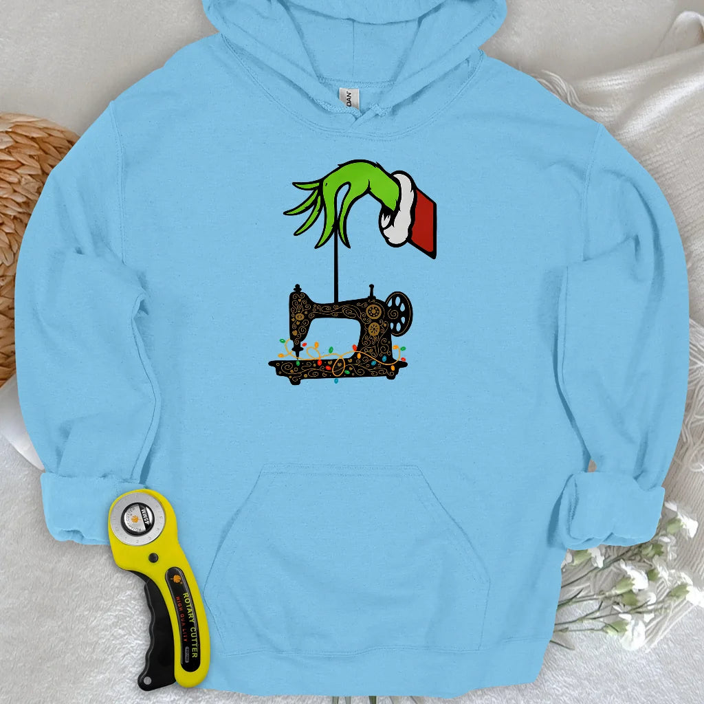 Hoodie Le Grinch a volé les points de suture