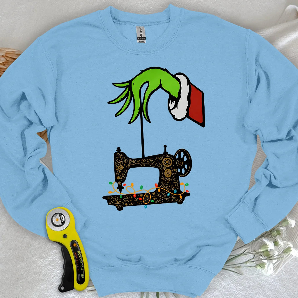 Grinch Stole Stitches Sweatshirt