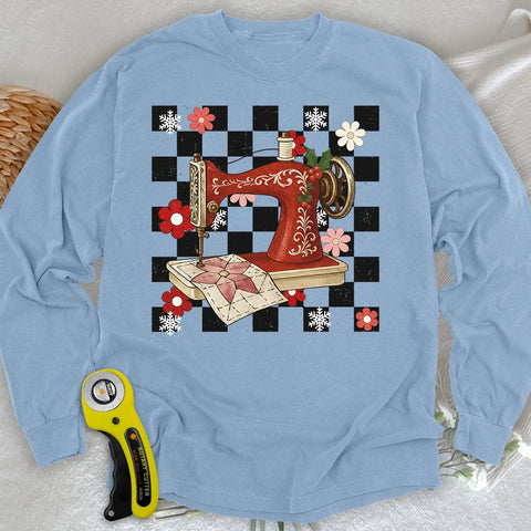 T-shirt manches longues Holly Jolly Stitcher