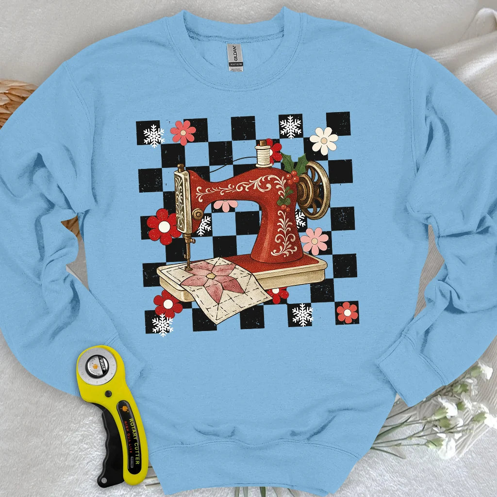 Sweat-shirt de brodeuse joyeuse