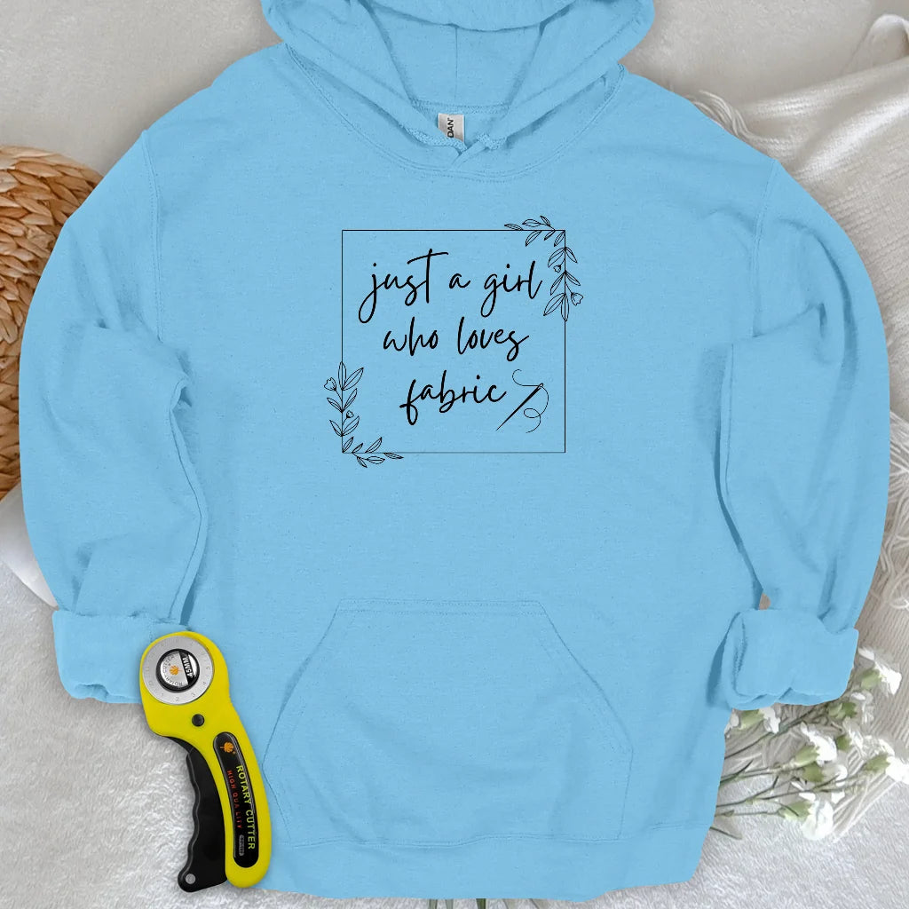 Sweat à capuche Love Fabric