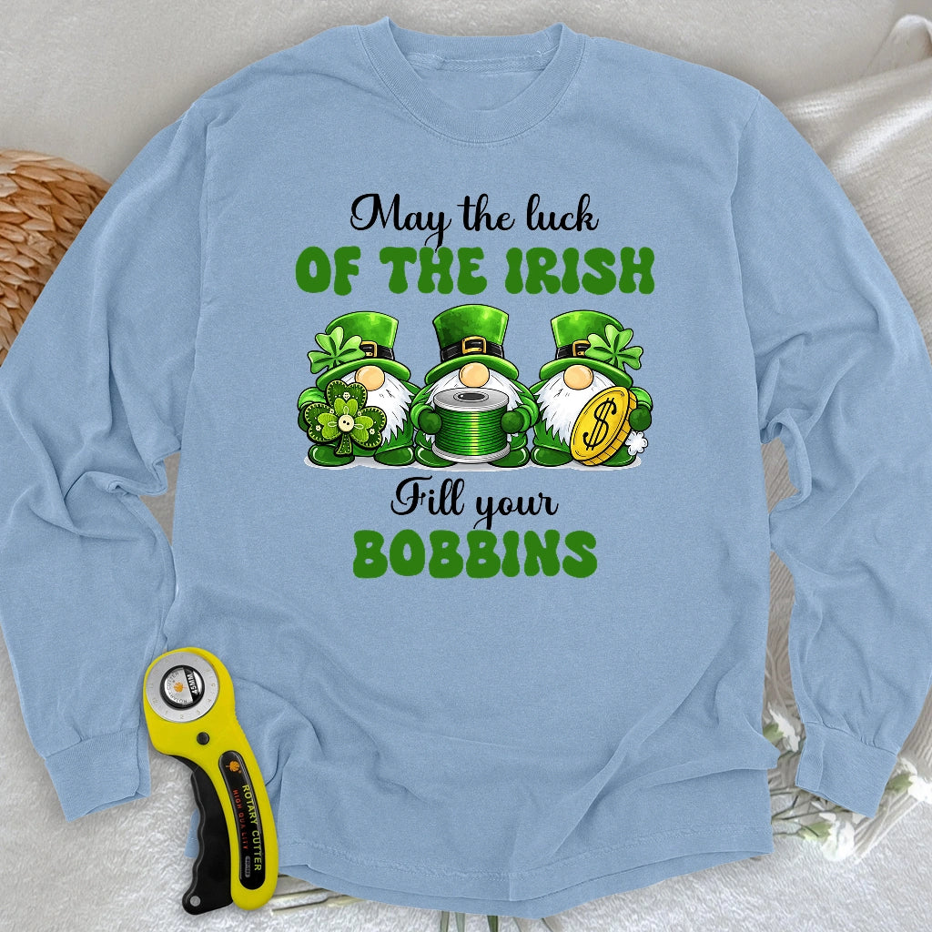 Lucky Bobbin Blessings Long Sleeve T-shirt