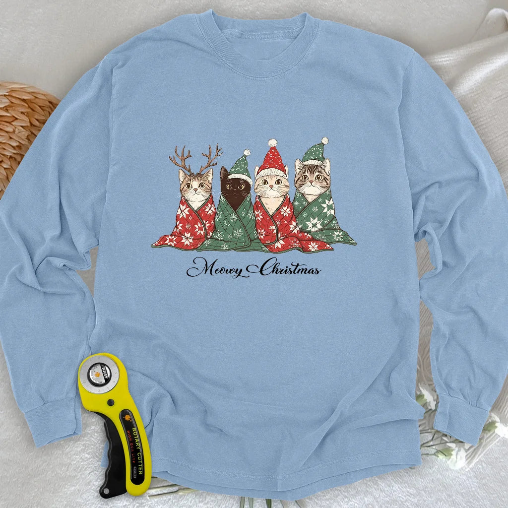 Miau-nachten Langarmshirt