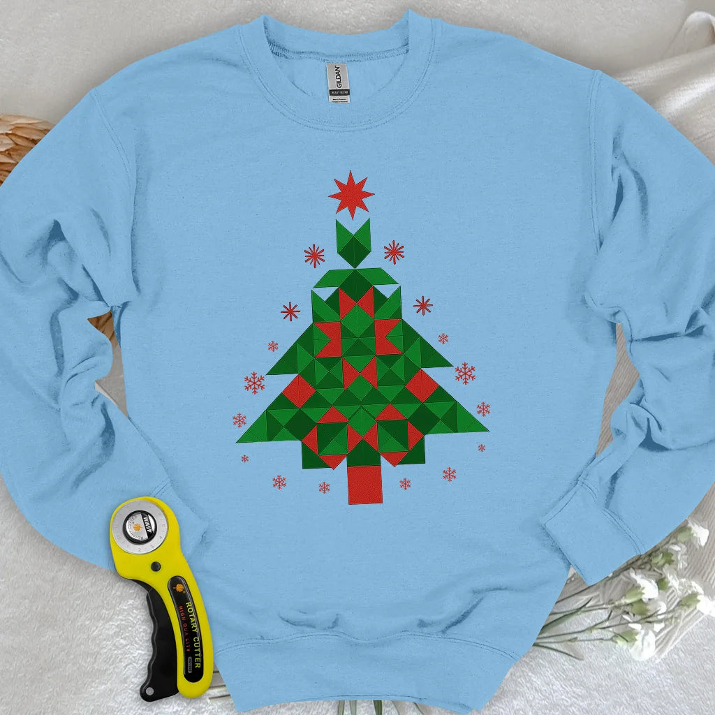 Sweat-shirt Joyeux Noël de courtepointe