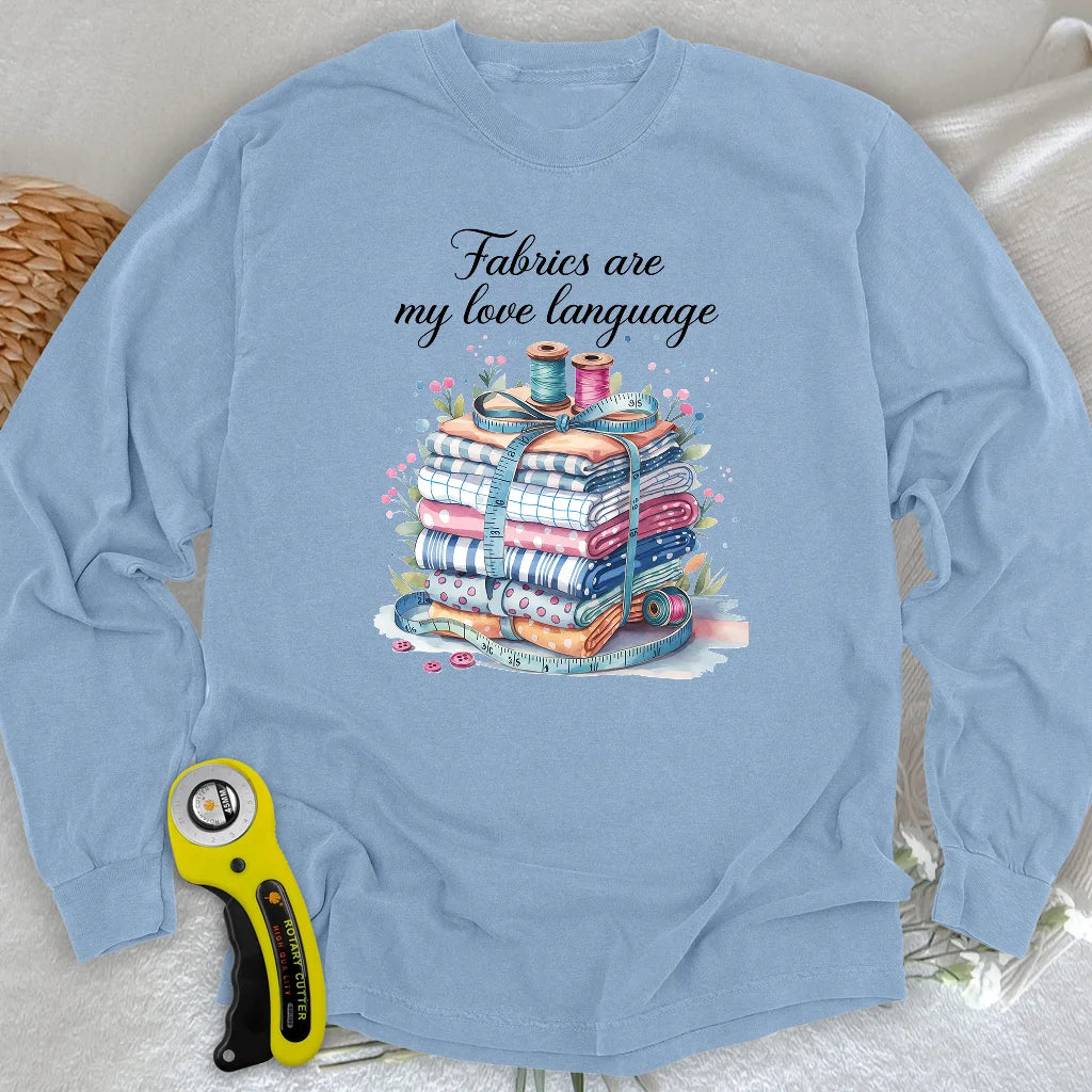 Mein Love Language Langarm-T-Shirt