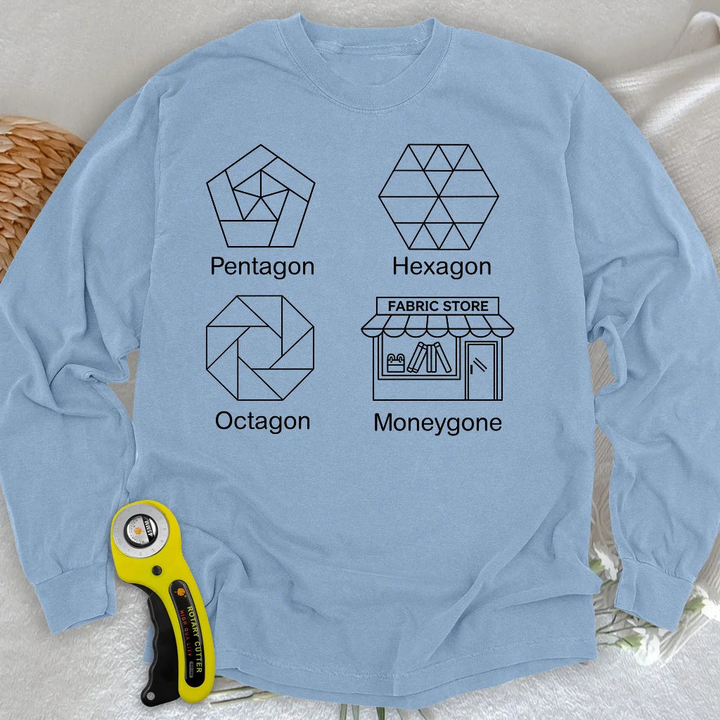 Non-Agon Langarm-T-Shirt