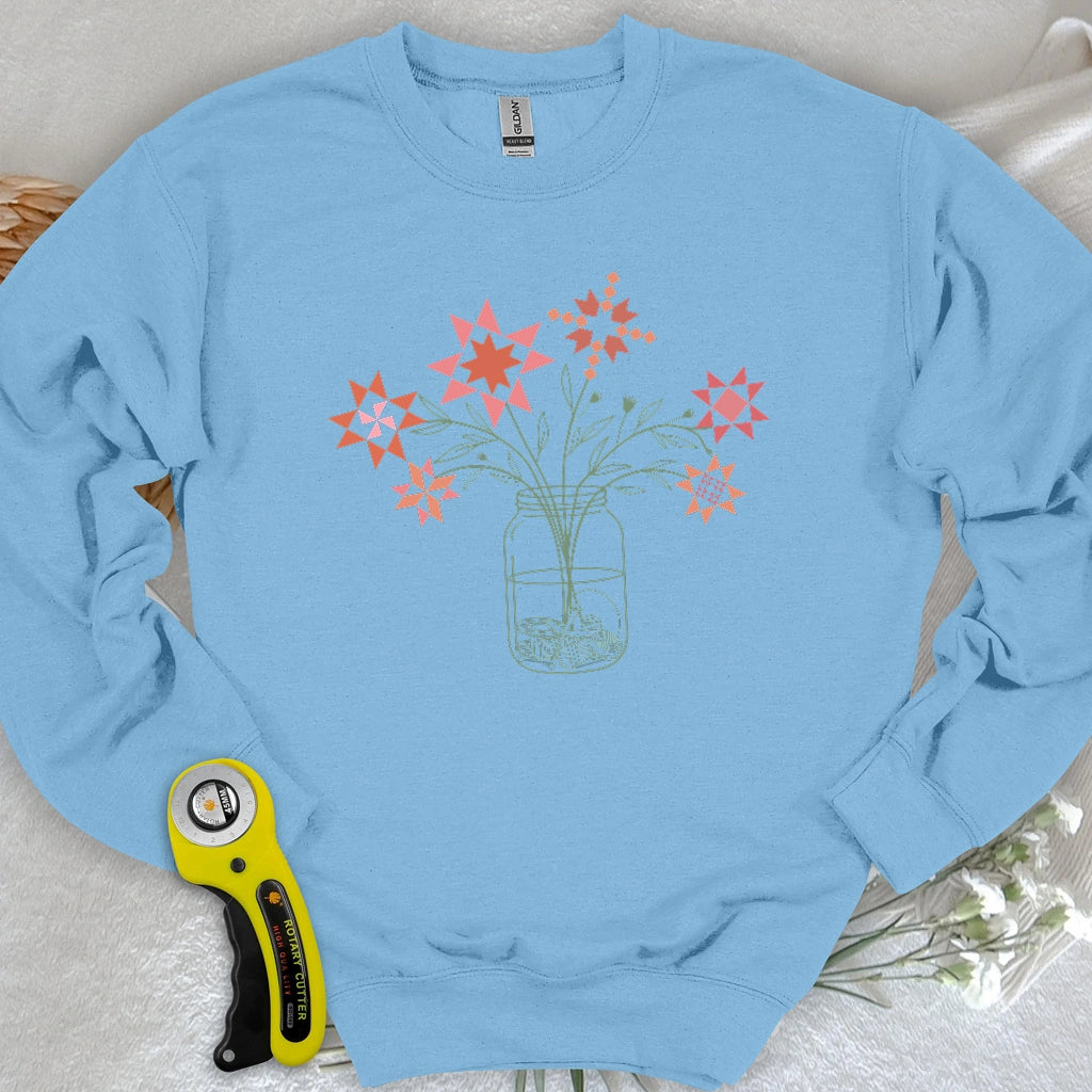 Patchwork Posy Jar Sweatshirt