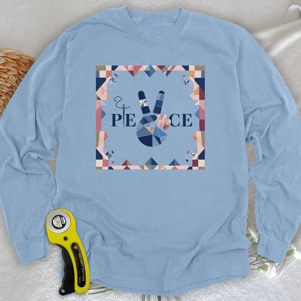 T-shirt manches longues Piece & Peace