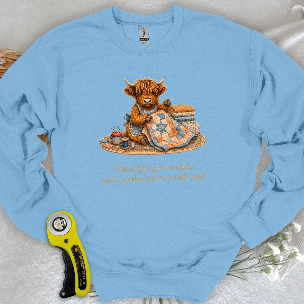 Pieces and Quilt Sweatshirt