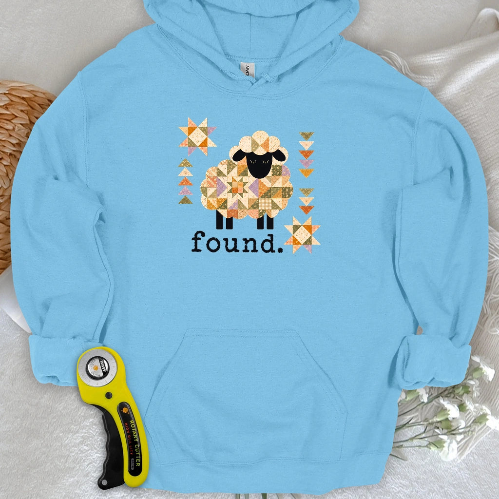 Psalm 23 Patchwork Sheep Hoodie