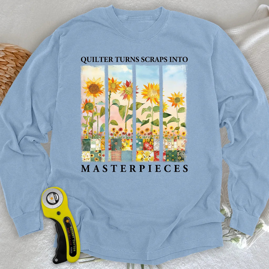 Quilt Meisterwerk Langarm-T-shirt