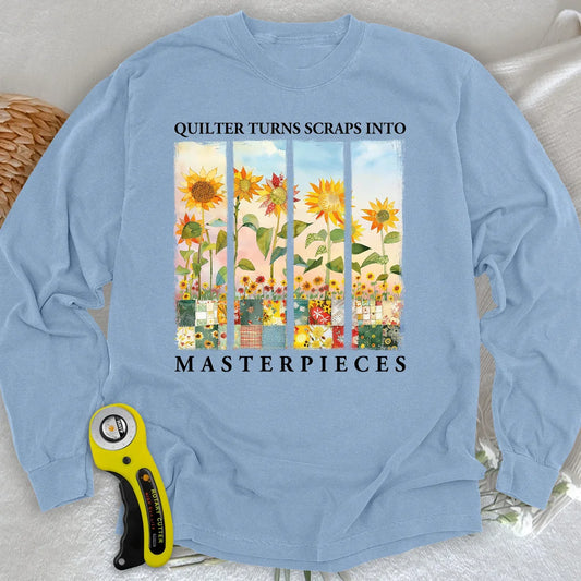Quilt Meisterwerk Langarm-T-shirt
