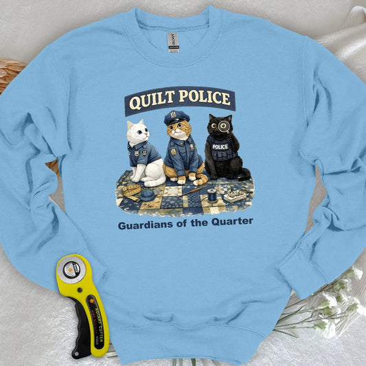 Quilt Police Sweatshirt