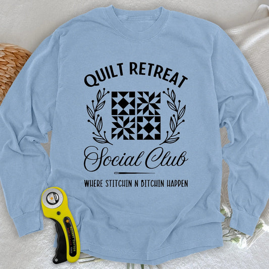 Quilt Retreat Long Sleeve T-shirt