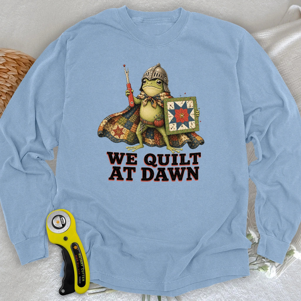 Quilt at Dawn Long Sleeve T-shirt