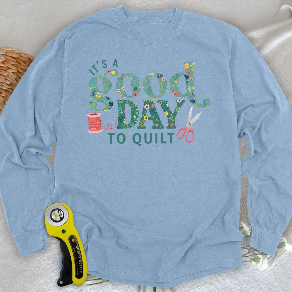 T-shirt à manches longues Quiltday