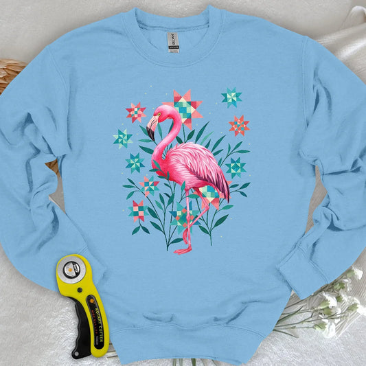 Sweat-shirt matelassé jardin