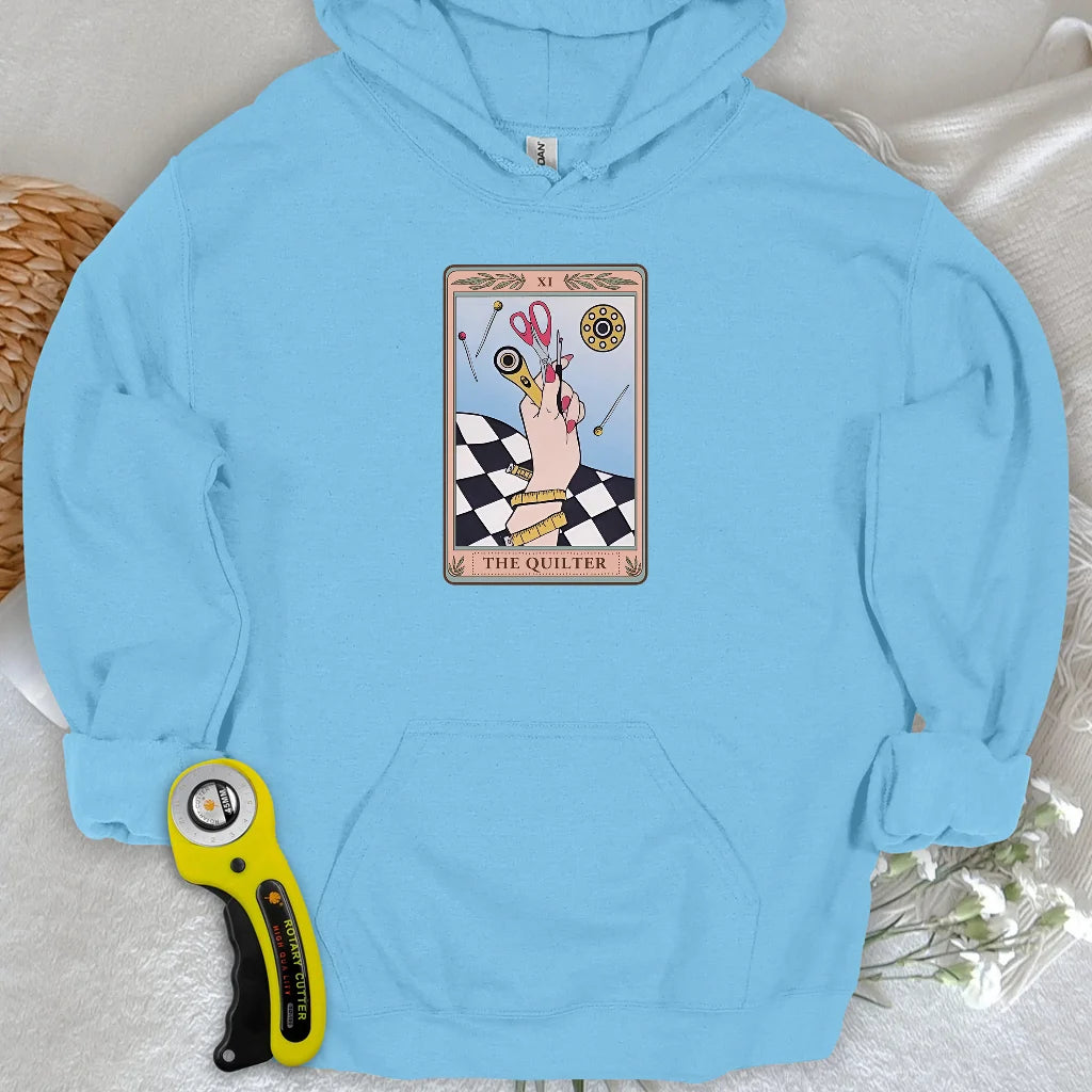Sweat à capuche Tarot du quilteur