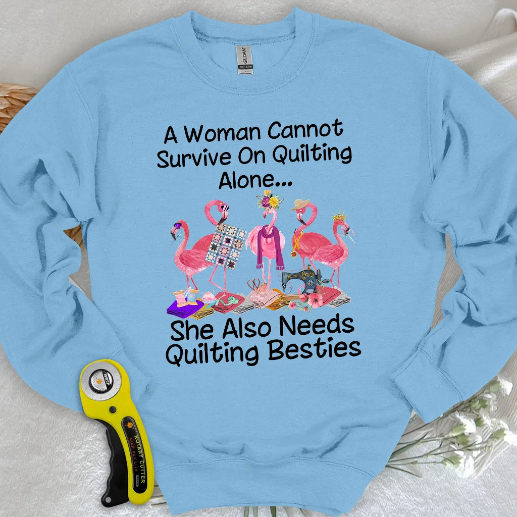 Quilting Besties Sweatshirt