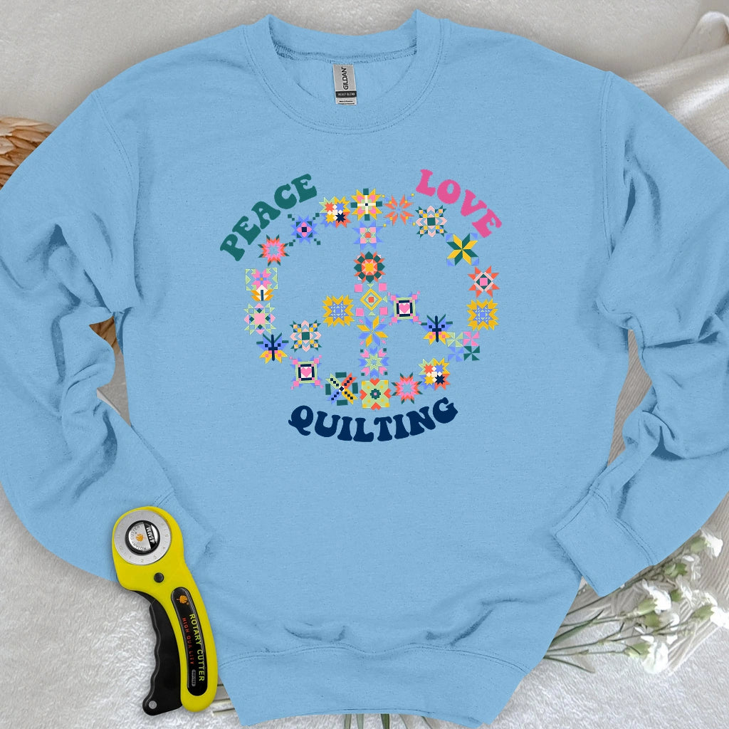 Quilting Brings Peace Sweatshirt