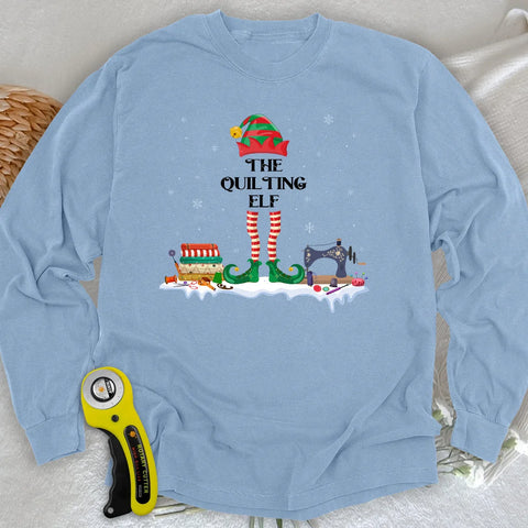 Quilting ELF Long Sleeve T-shirt