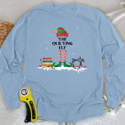 Quilting ELF Long Sleeve T-shirt