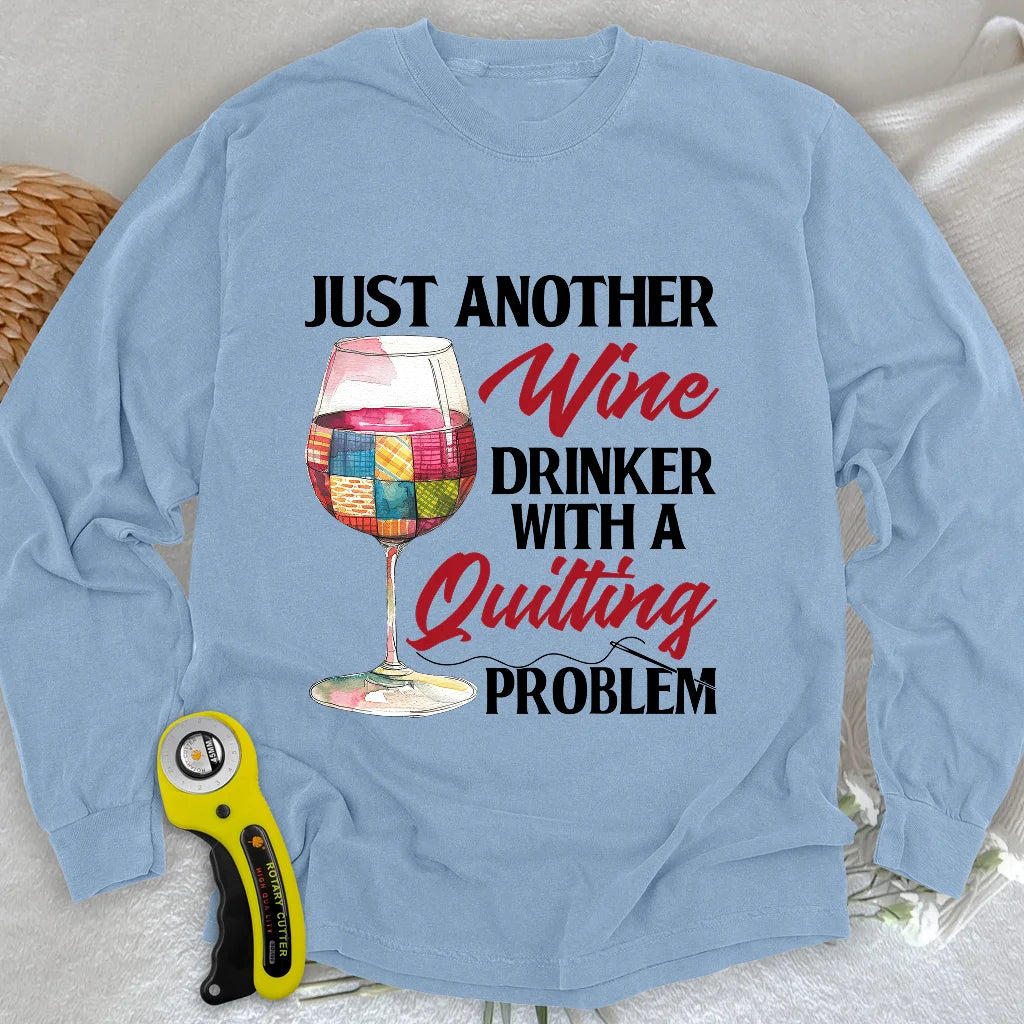 Quilting Problem Long Sleeve T-shirt