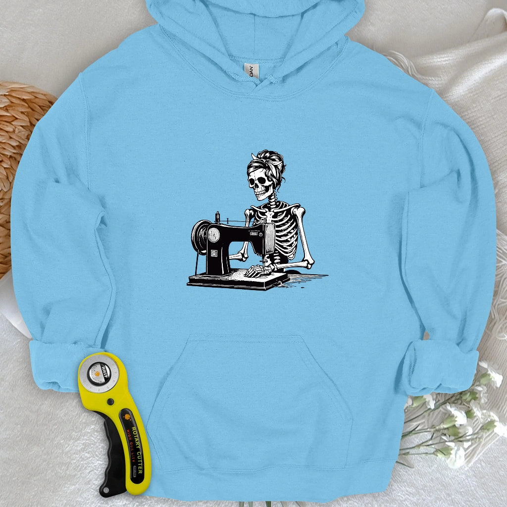 Quilting Skeleton Hoodie