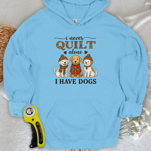 Quilting with Paws Hoodie