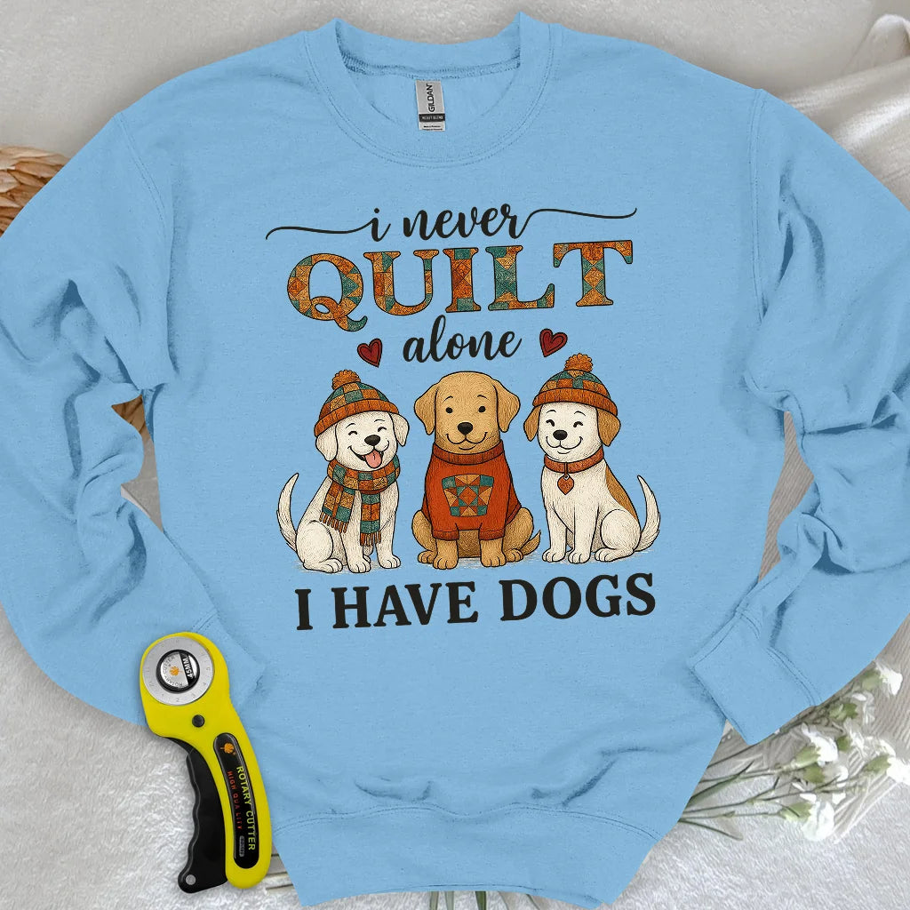 Quilting with Paws Sweatshirt