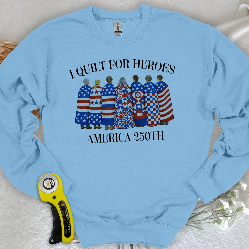Quilts of Honor Sweatshirt