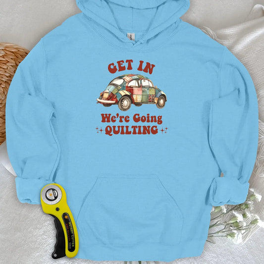Quilty Road Trip Bug Hoodie