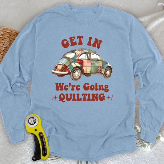Quilty Road Trip Bug Long Sleeve T-shirt