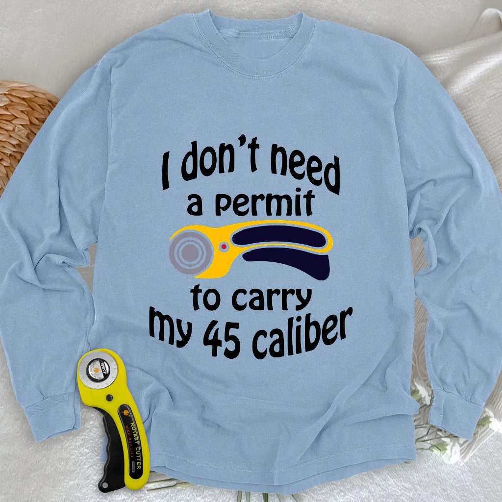 45 Caliber Long Sleeve T-shirt