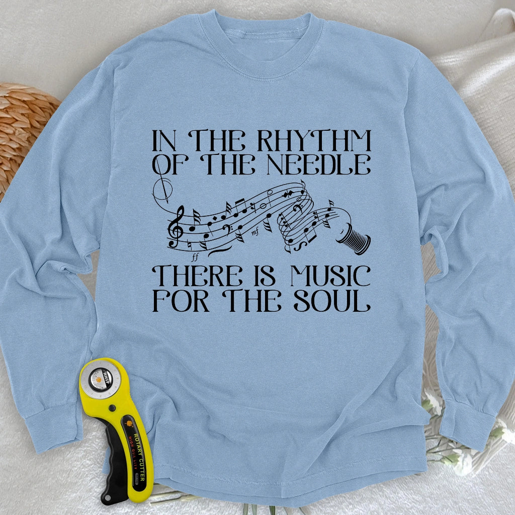 Rhythm Of Needle Long Sleeve T-shirt