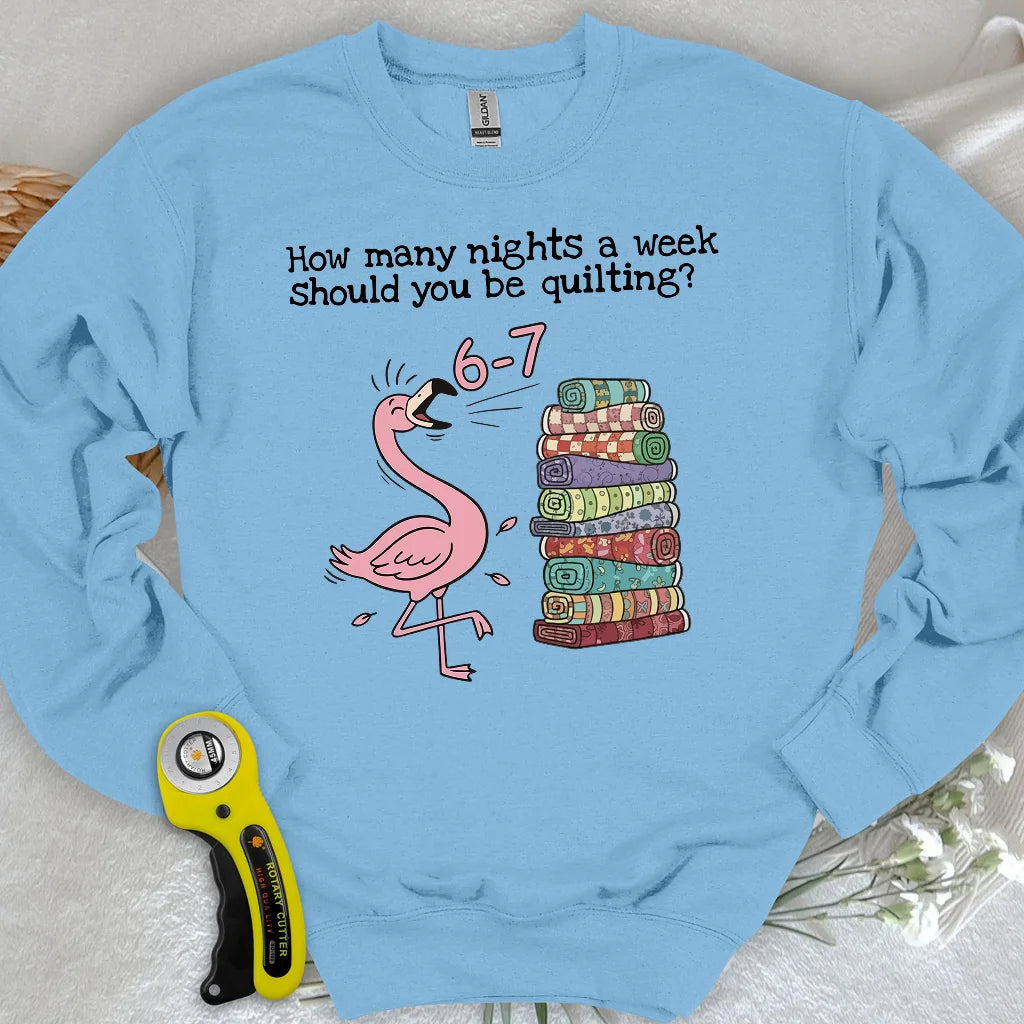 Sew-7 Nights a Week Sweatshirt