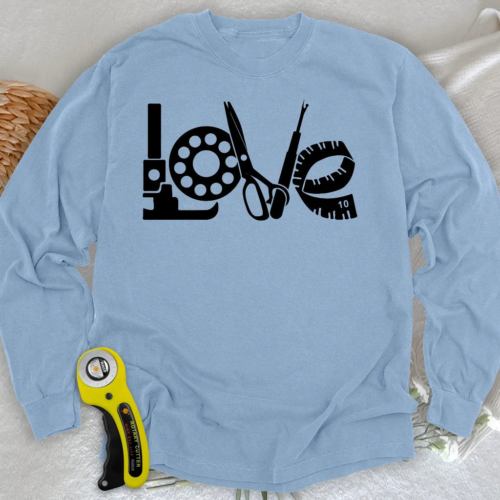 T-shirt à manches longues Sew In Love