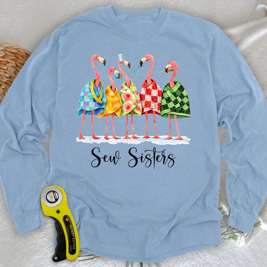 Sew Sisters Langarm-T-Shirt