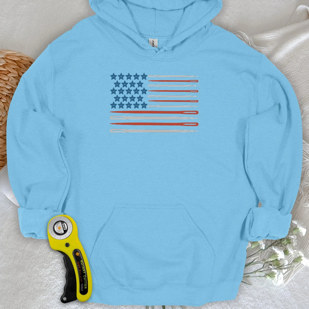 Sewing Flag Hoodie