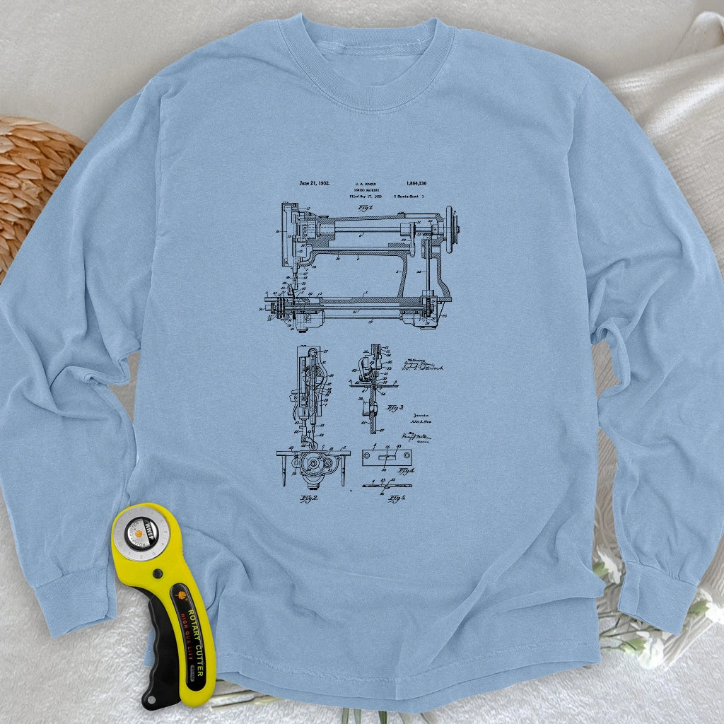 Sewing Pattern Long Sleeve T-shirt