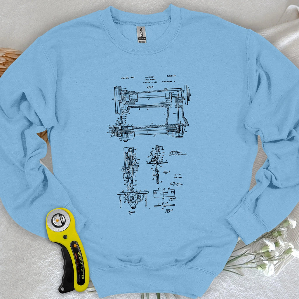 Sewing Pattern Sweatshirt