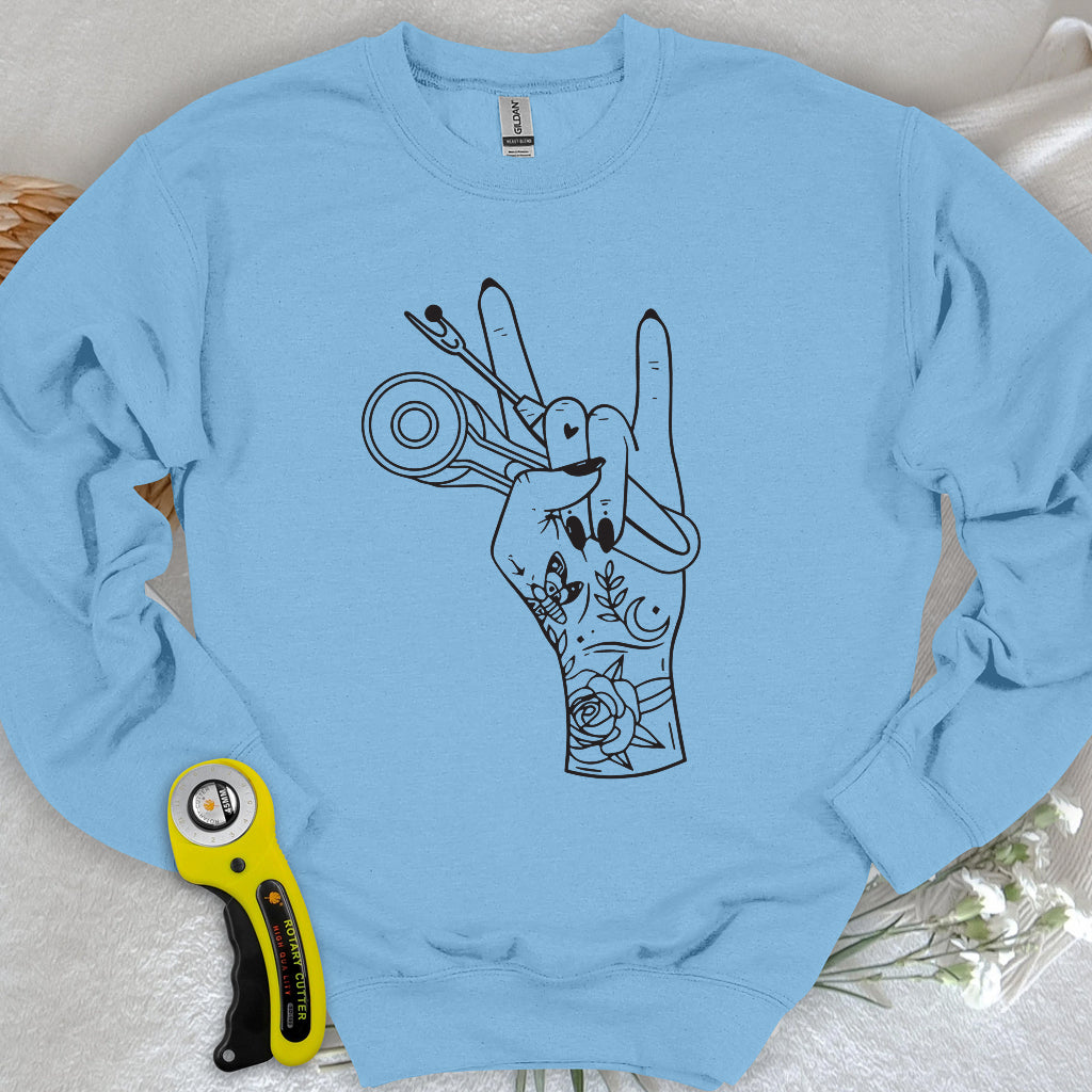 Sewing Rock Sweatshirt