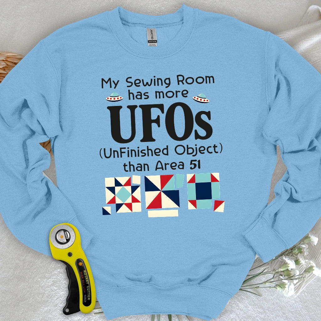 Sewing UFOs Sweatshirt