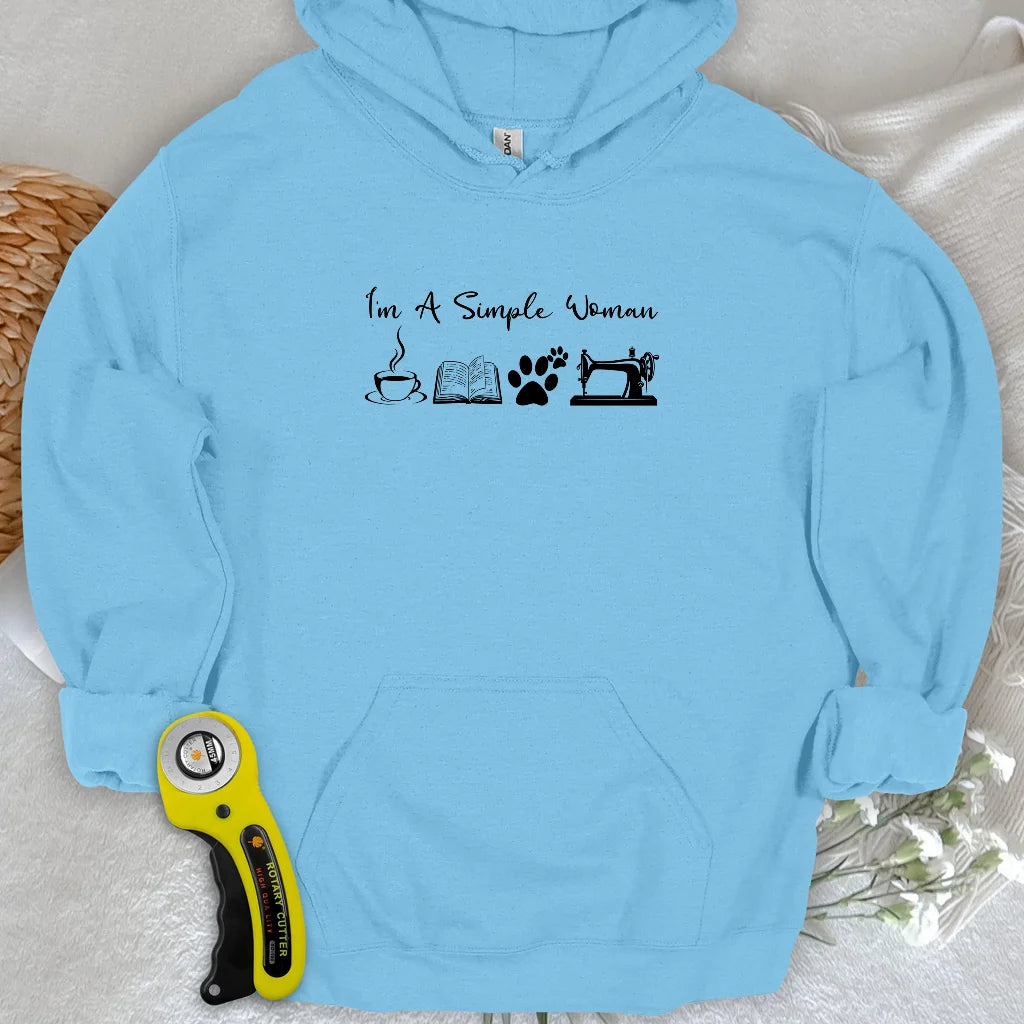 Sweat à capuche femme couture