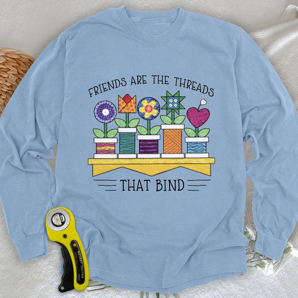 Spool Flowers Long Sleeve T-shirt