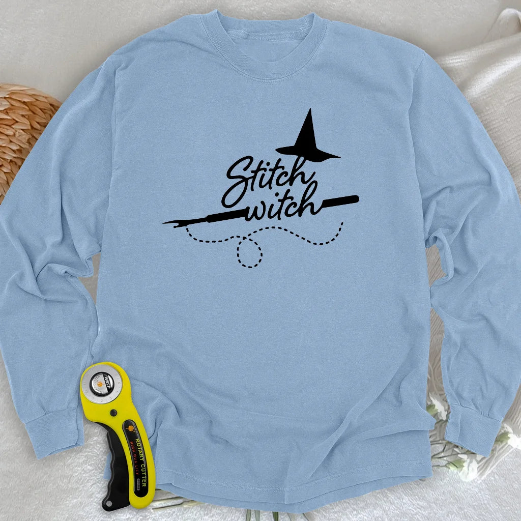 Stitch Witch Long Sleeve T-shirt