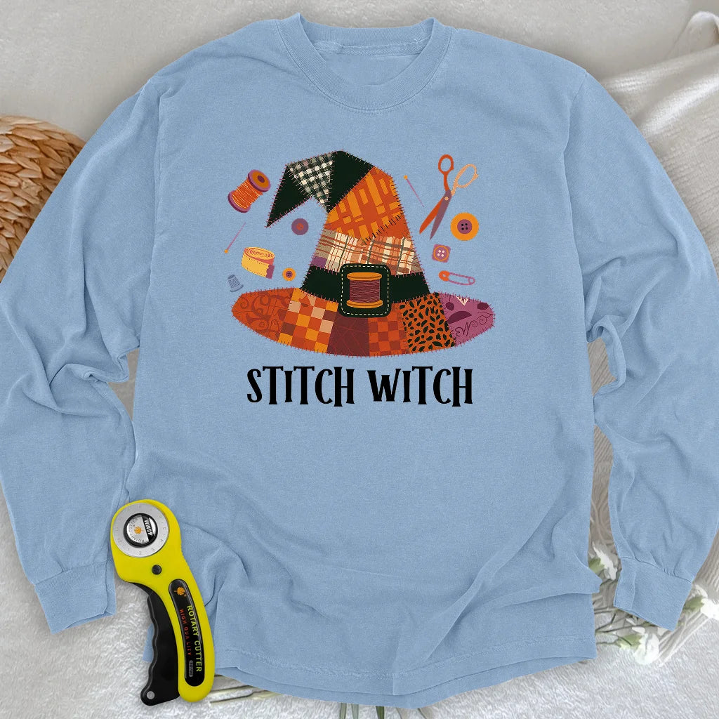 Stitchy Witch Long Sleeve T-shirt