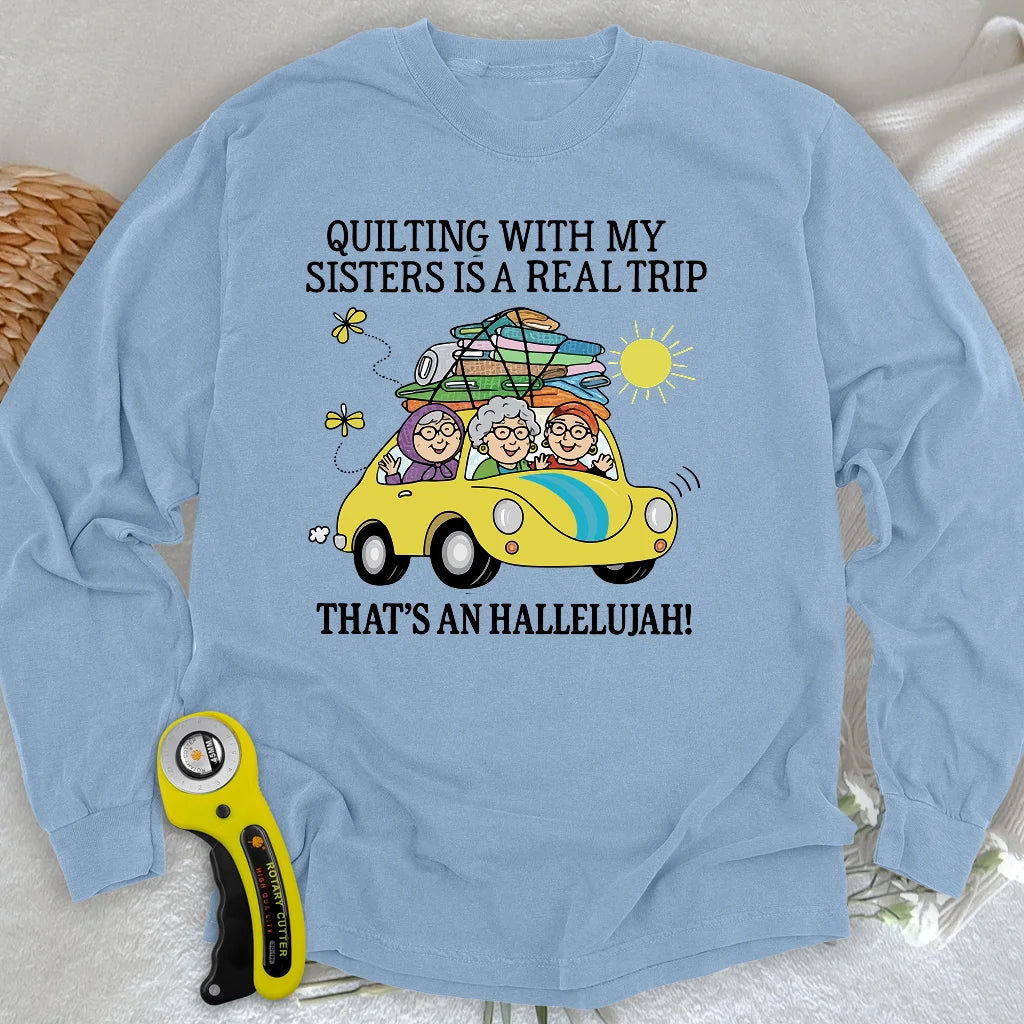 C'est un T-shirt à manches longues "Hallelujah" !